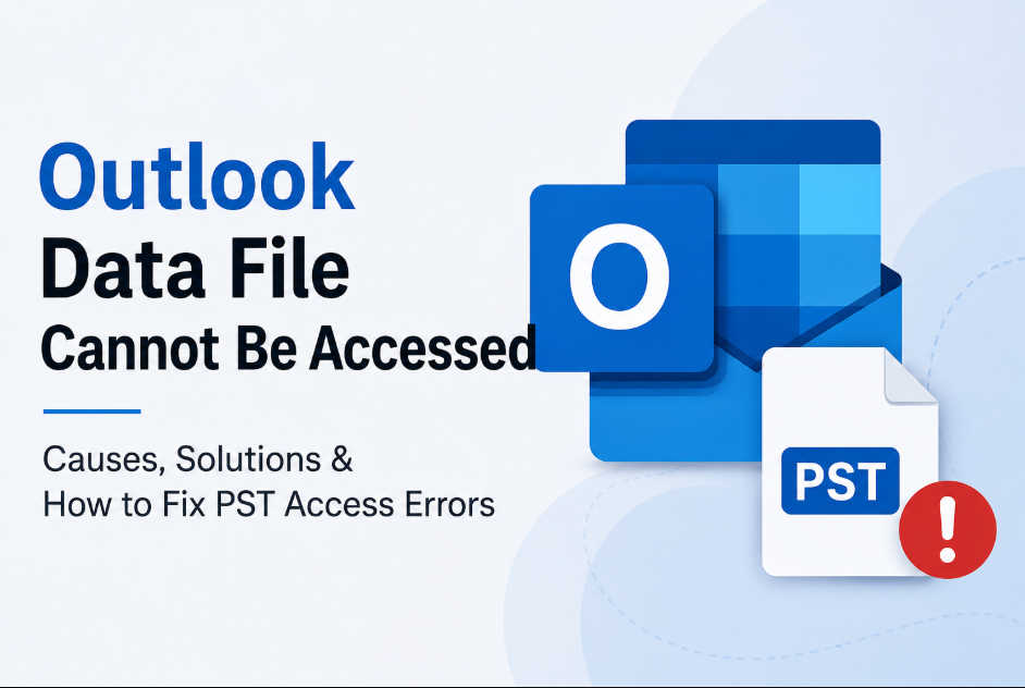 outlook data file cannot be accessed
